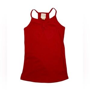 Lemon Loves Lime Bow Tank Top in Red Size 8Y‎ Girl